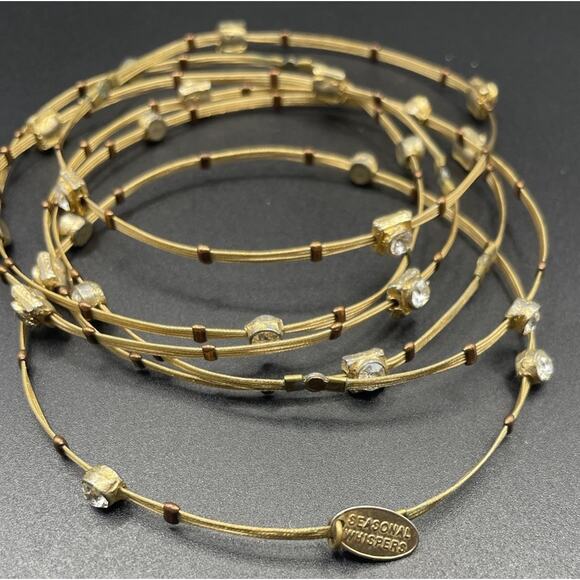 Seasonal Whispers Stacking Station Bracelets Set of 6 - Picture 5 of 5